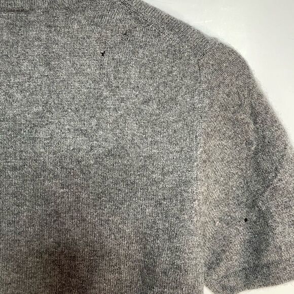 5 for $25🔥Merona Grey 100% Cashmere Sweater Small - Picture 6 of 7